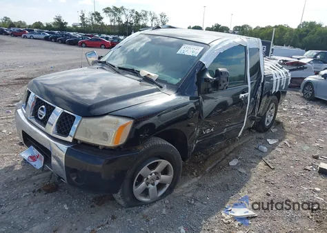 2005 Nissan Titan Se from USA, damaged, VIN 1N6BA06A95N548236